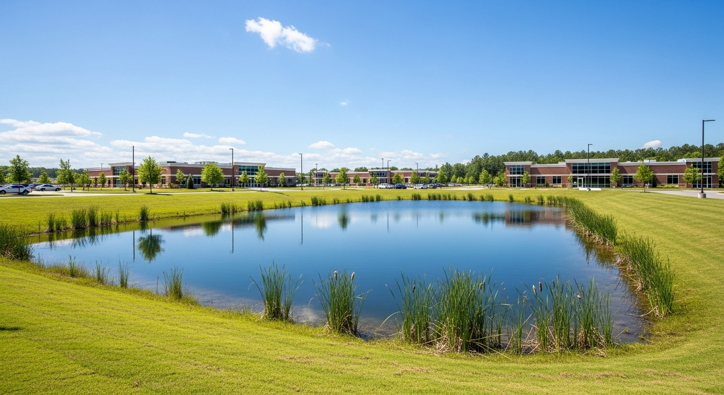 How to Manage a Retention Pond on Your Property in South Carolina and North Carolina